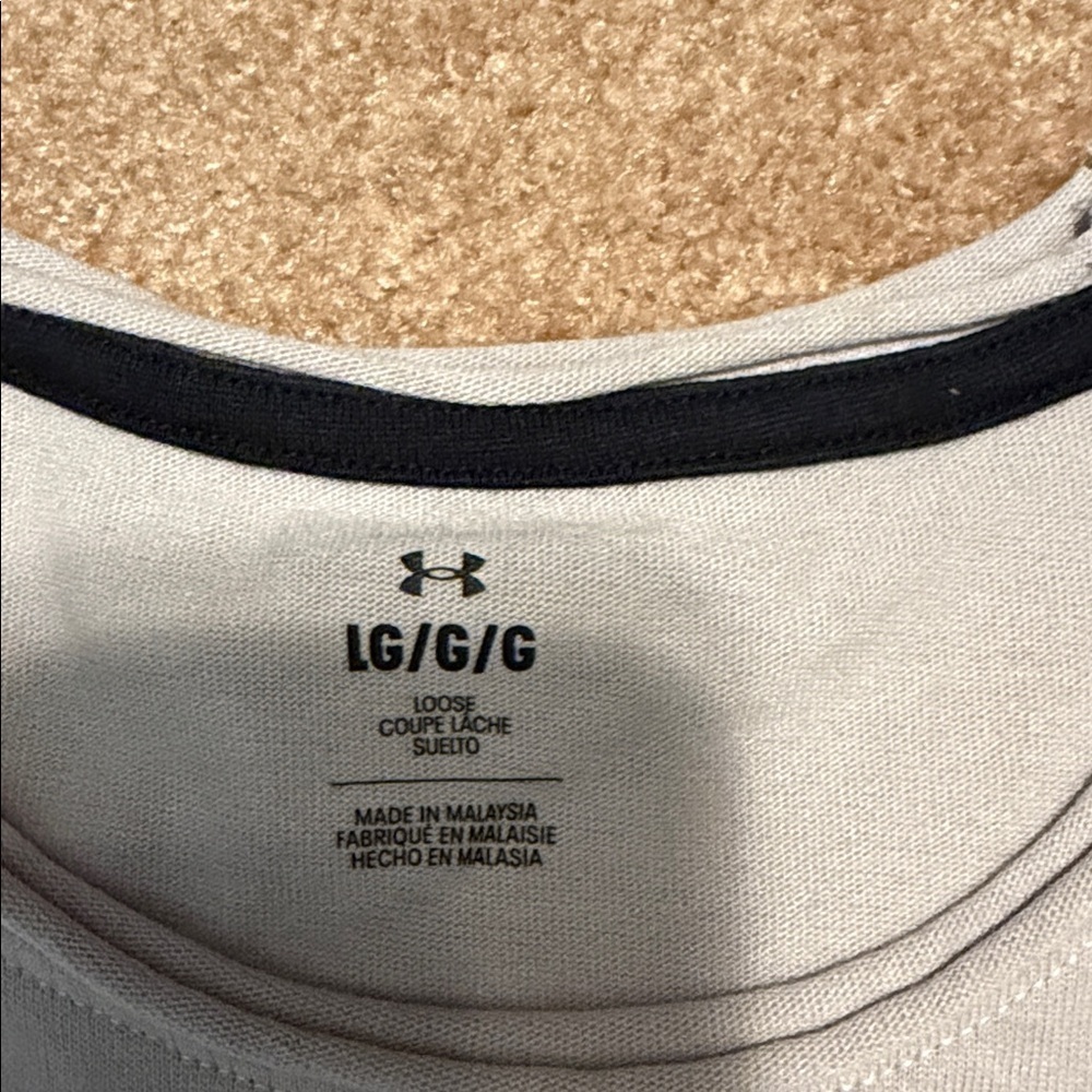 Under Armour cropped Project Rock Tee size L View 2